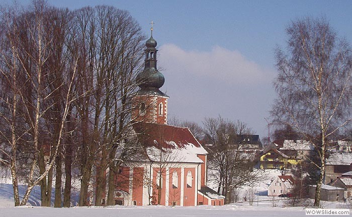 Die Wieskirche im Winter